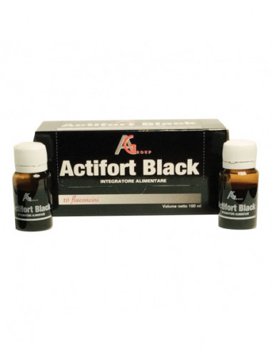 Actifort Black 10 Flaconcini 10 Ml