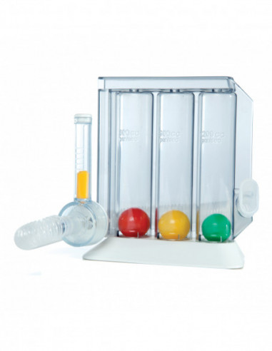 Incentivatore Di Respiro Pulmogain Con Tubo Corrugato E Boccheruola In Scatola Singola - Ca-mi Srl