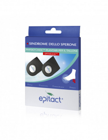Plantare Per Tallone Da Uomo Epitact Con Epithelium E Physiochoc Confezionato In Astuccio Da 1paio - Qualifarma Srl