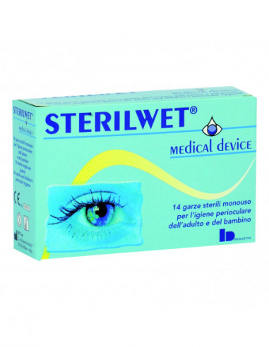 Sterilwet Garza Oftalmica 14 Pezzi - Bruschettini Srl
