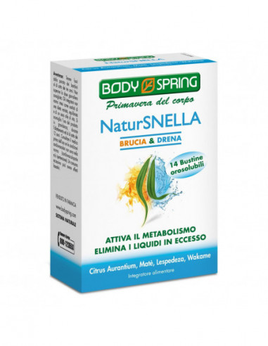 Body Spring Brucia & Drena 14 Bustine - Angelini Spa