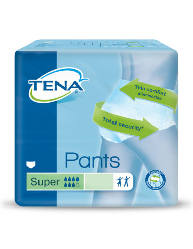 Pannolone Pull-up Tena Pants Super Taglia Extra Large 12 Pezzi - Essity Italy Spa