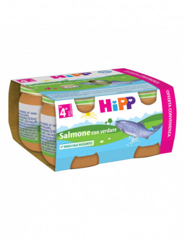 Hipp Omogeneizzato Salmone Con...