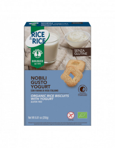 Rice&rice Nobili Di Riso Con Yogurt 250 G - Probios Srl