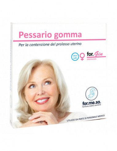 Pessario In Gomma Monopaziente Misura 63mm Per Contenzione Del Prolasso Uterino 1 Pezzo - For.me.sa Srl