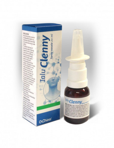 Ialu Clenny Spray Nasale Soluzione Salina Isotonica Con Acido Ialuronico E Sale Sodico 20 Ml - Chiesi Farmaceutici Spa