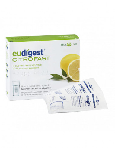 Biosline Eudigest Citro Fast 12 Bustine Effervescenti - Bios Line Spa