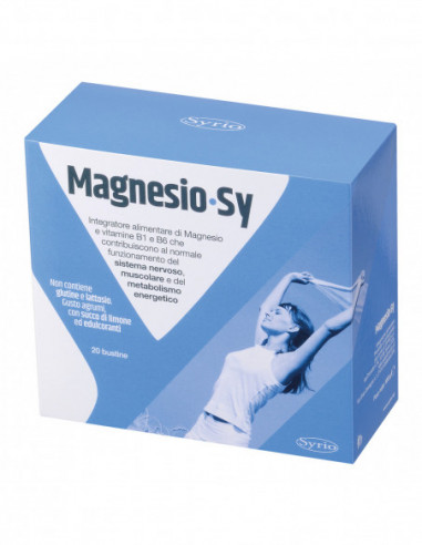 Magnesio Sy 20 Bustine 100 G - Syrio Srl