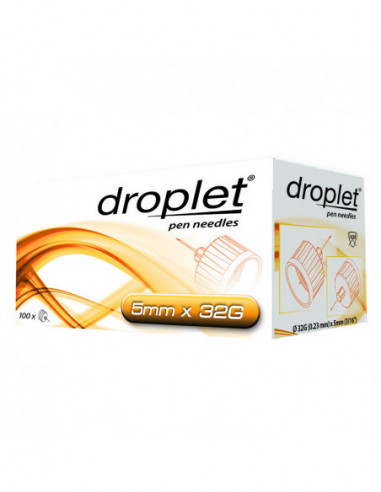 AGO PER PENNA DA INSULINA DROPLET 32...