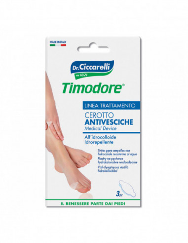 Timodore Cerotto Antivesciche 3 Pezzi