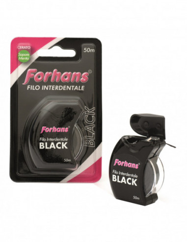 FORHANS FILO INTERDENTALE BLACK 50 METRI