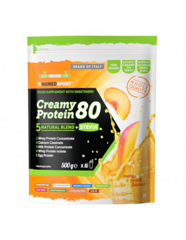 Creamy Protein Mango Peach 500 G - Namedsport Srl