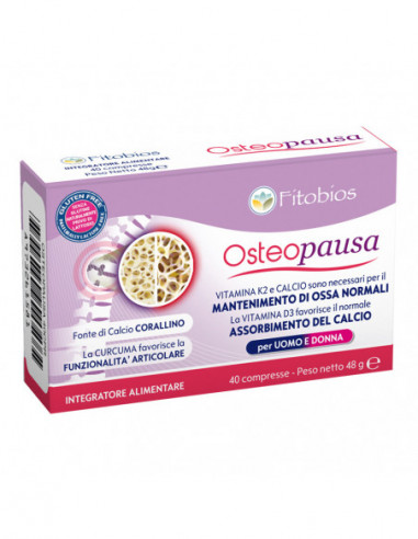 Osteopausa 40 Compresse - Fitobios Srl