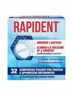 Rapident Compresse 32 Pezzi