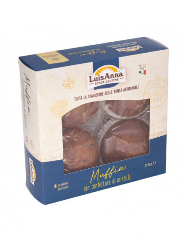 Muffin Mirtillo 4 X 50 G