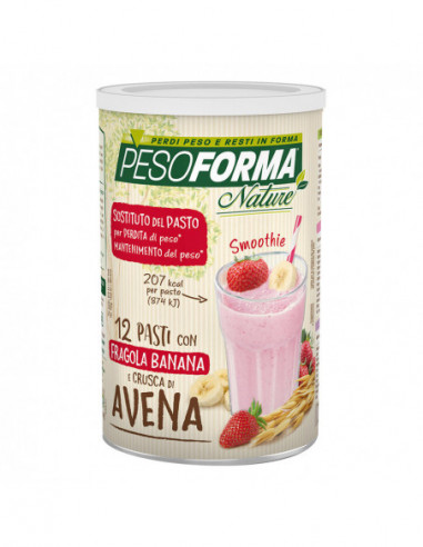 Pesoforma Nature Smoothie Fragola Banana Polvere 420 G - Nutrition & Sante Italia Spa