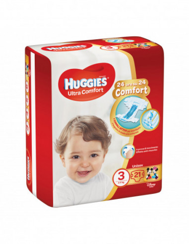 Pannolino Huggies Ultra Comfort Base...