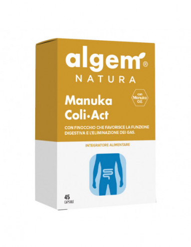 Algem Manuka Coli Act 45 Capsule - Algem Natura Srl
