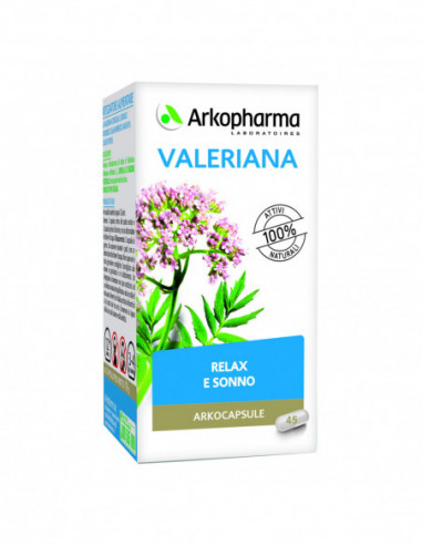 Arko Capsule Valeriana Bio 45 Capsule - Arkofarm Srl