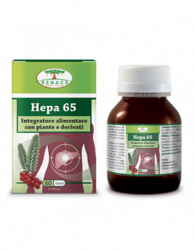Hepa 65 60 Capsule Flacone 28,8 G - Renaco Italia R.i. Group Srl