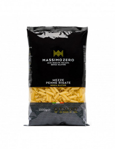 Massimo Zero Mezze Penne Rigate 1 Kg