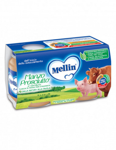 Mellin Omogeneizzato Manzo Prosciutto...