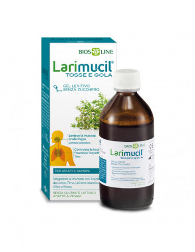 Larimucil Tosse Gola 120 Ml - Bios Line Spa