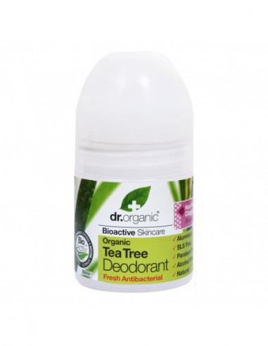 Dr Organic Tea Tree Deodorant Deodorante 50 Ml - Optima Naturals Srl