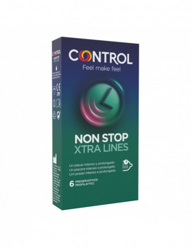 Control Non Stop Xtra Lines 6 Pezzi