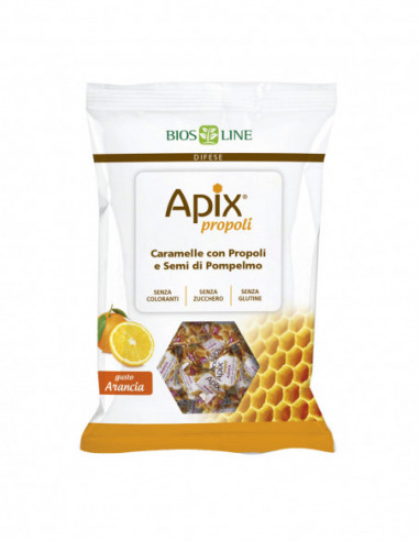 Apix Propoli Caramella Arancia 50 G - Bios Line Spa