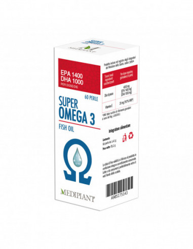 Super Mega 3 Fish Oil 60 Perle