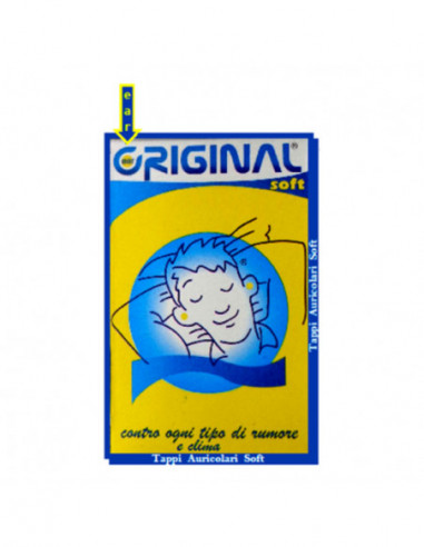 Ear Original Plugs Soft New 12 Pezzi...