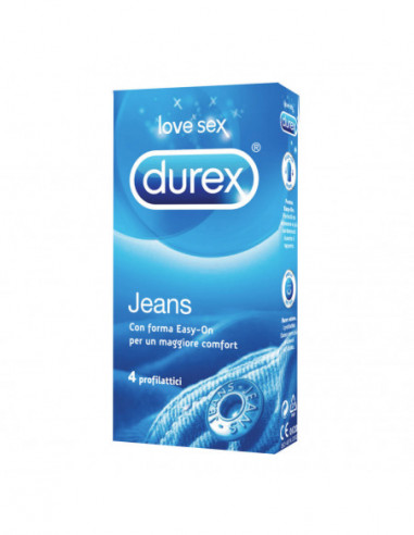Profilattico Durex Jeans Easyon 4pz