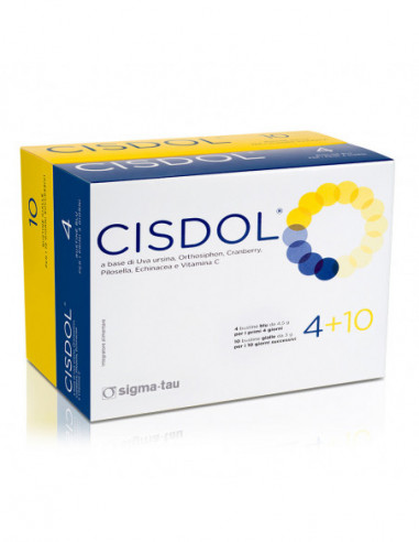Cisdol 4 Bustine Blu Da 4,5 G + 10 Bustine Gialle Da 3 G - Alfasigma Spa