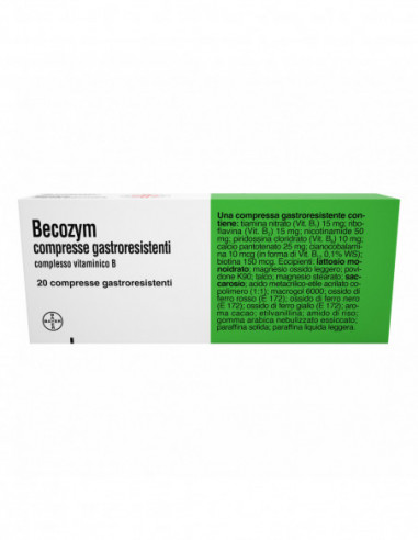 Becozym 20 Cpr Gastrores
