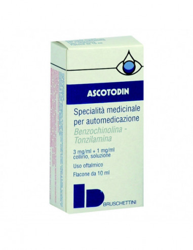Ascotodin Collirio 3 Mg/ml + 1 Mg/ml...
