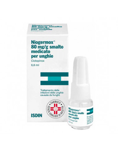 Niogermox Smalto Unghie 6,6 Ml 80 Mg/g