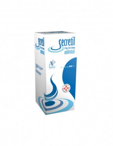 Secretil Sciroppo 200 Ml 15 Mg/5 Ml