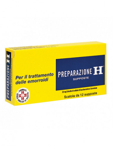 Preparazione H 12 Supp 23 Mg
