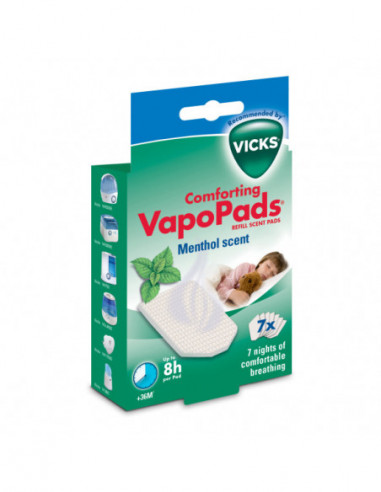 Vicks Vapopads Menthol Scent 7 Pezzi