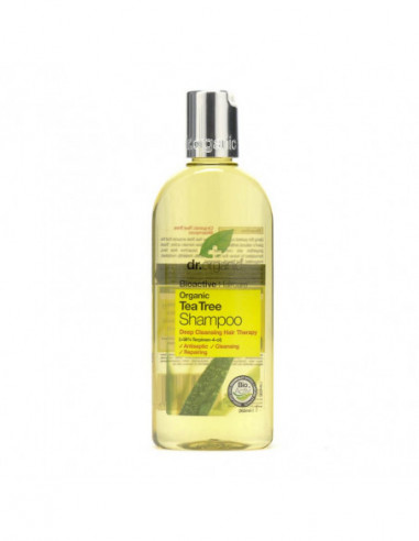 Dr Organic Tea Tree Shampoo 265 Ml