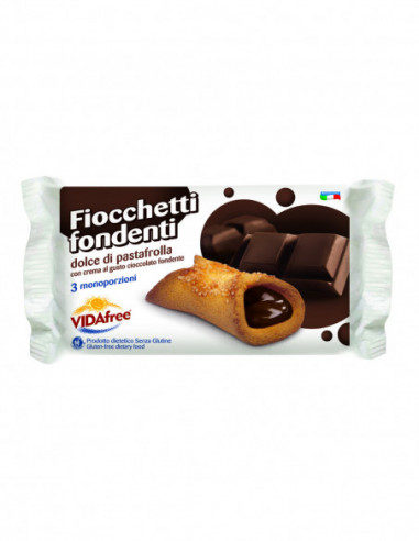 Vidafree Fiocchetti Cioccolato Fondente 105 G - Unifarmed Srl