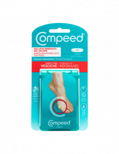 Compeed Cerotti Per Vesciche Piccolo 6 Pezzi - Hra Pharma Italia Srl