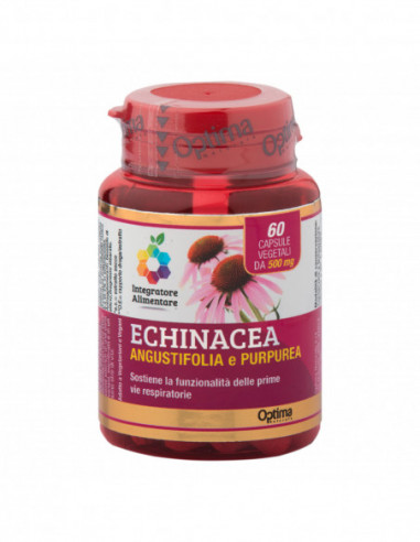 Colours Of Life Echinacea 60 Capsule Vegetali 500 Mg - Optima Naturals Srl