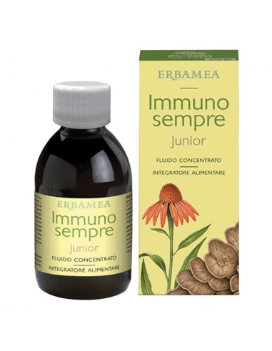 Immunosempre Junior Fluido Concentrato 200 Ml - Erbamea Srl
