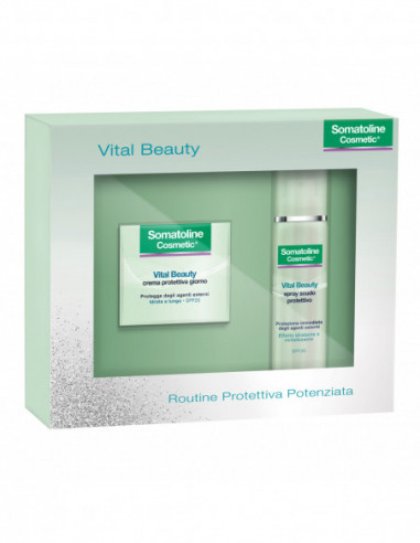 Somatoline Cosmetics Viso Vital B Crema Giorno 50 Ml + Spray30 Ml - L.manetti-h.roberts & C. Spa