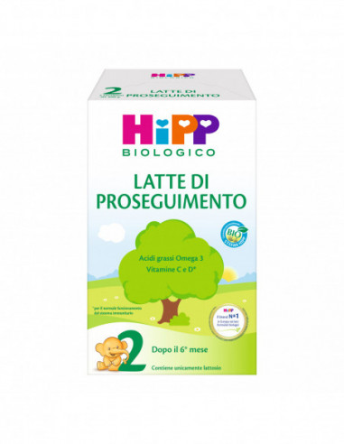 Hipp Bio 2 Latte Proseguimento 600 G