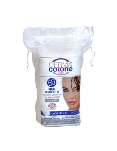 Dermacotone Quadrotti Maxi 50 Pezzi