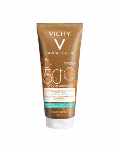 Capital Soleil Latte Solare Eco-sostenibile Spf50+ 200 Ml - Vichy (loreal Italia Spa)