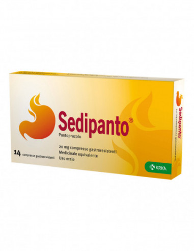 Sedipanto 14 Cpr Gastrores 20 Mg